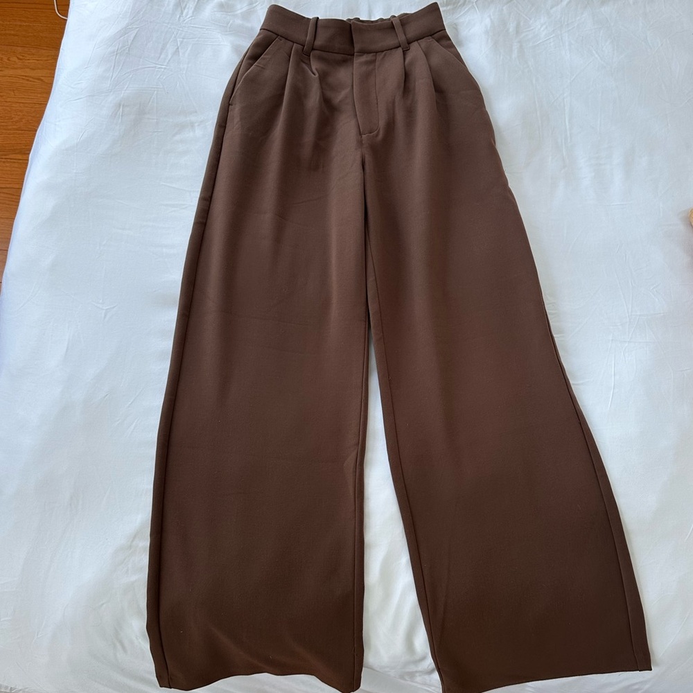 Abercrombie tailored wide leg pants